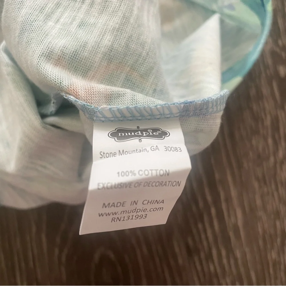 New! Mud Pie Lizard Print Baby Boy Romper 3-6 Months